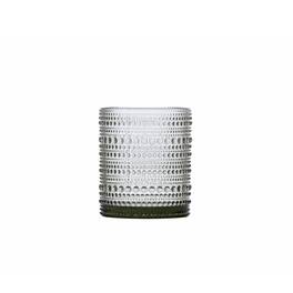 Fortessa - D&V By Jupiter Double Old Fashion Glass, 10 ounce, Set of 6 - Smoke Gray