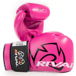 RIVAL - Boxing - RB4 Aero Bag Gloves - Small - Shock - Pink