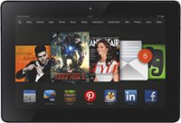 Front Zoom. Amazon - Kindle Fire HDX - 8.9" - 32GB - Wi-Fi + 4G LTE AT&T - Black.