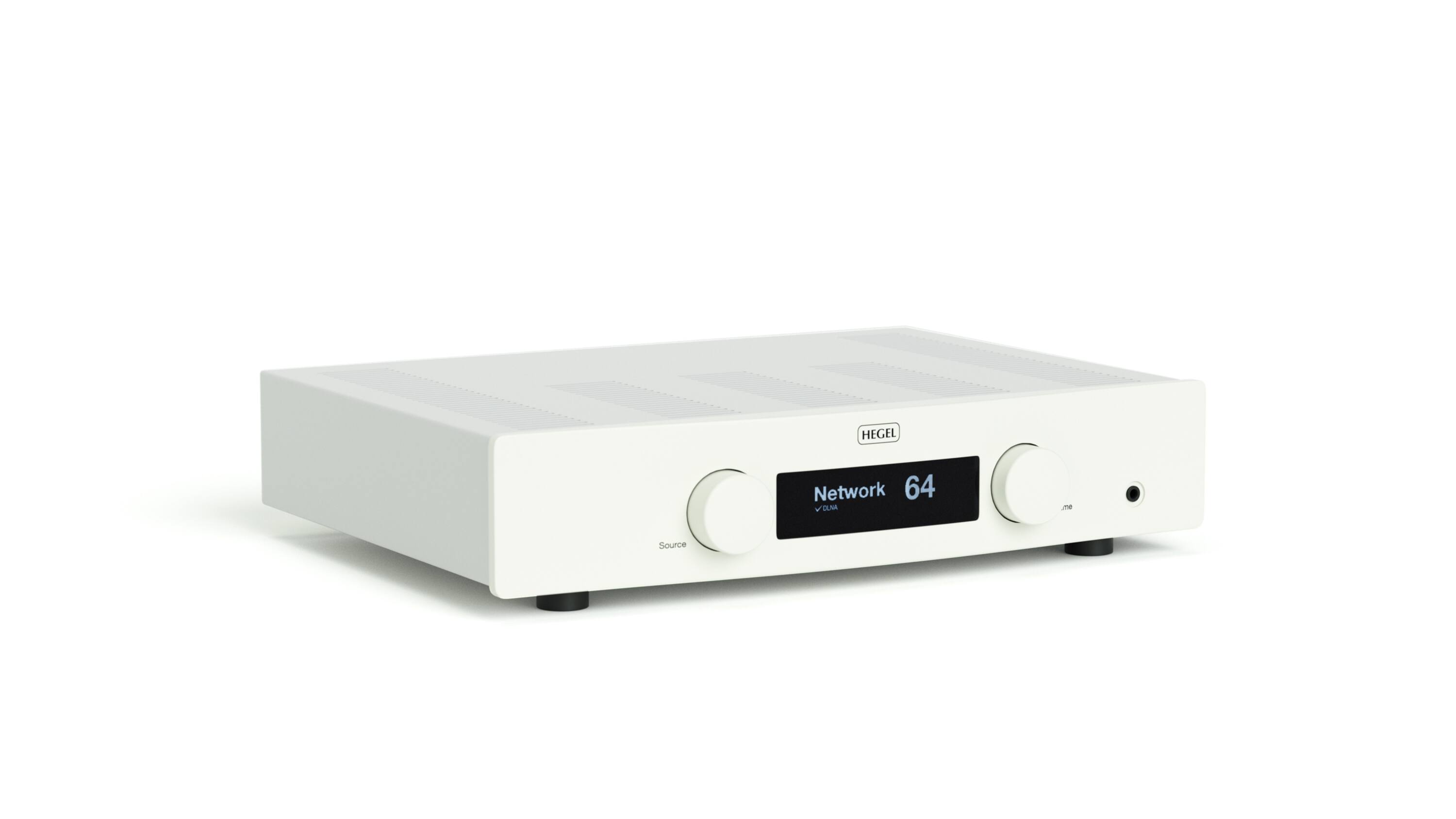 The text on the image reads "HEGEL Network 64 2 DUMA mB Source."