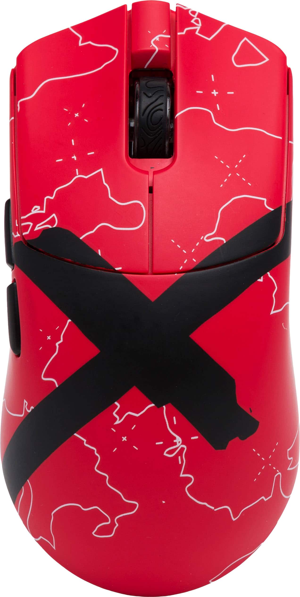 Front. Higround - Yuma Lightweight Wireless Optical Gaming Mouse with Hand-Applied Art - Wireless - 100 Theives - Team Issue.