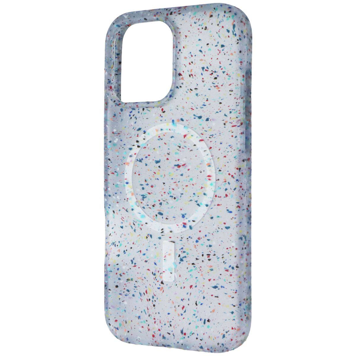 OtterBox - Refurbished Excellent - Symmetry Core Case for MagSafe for iPhone 16 Pro Max - Icy Mist (Blue) - White