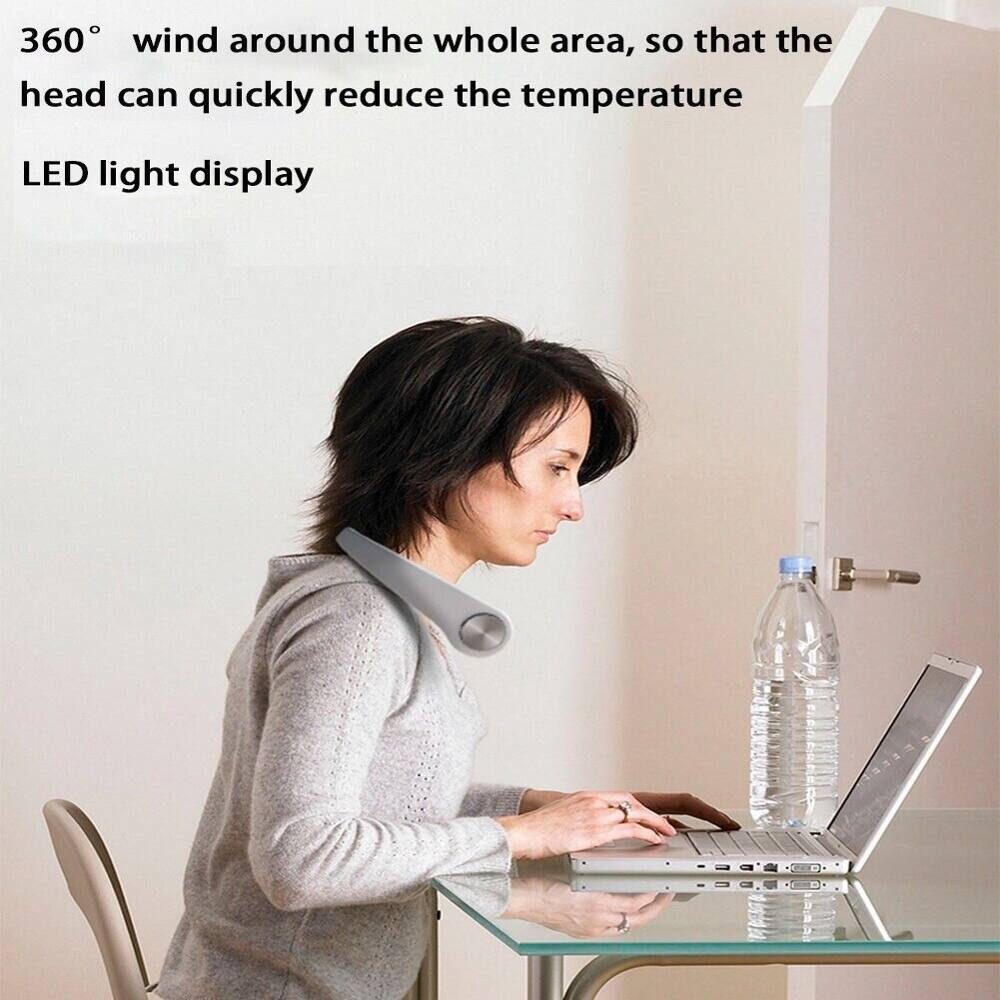 360° wind around the whole area, so that the head can quickly reduce the temperature  
LED light display