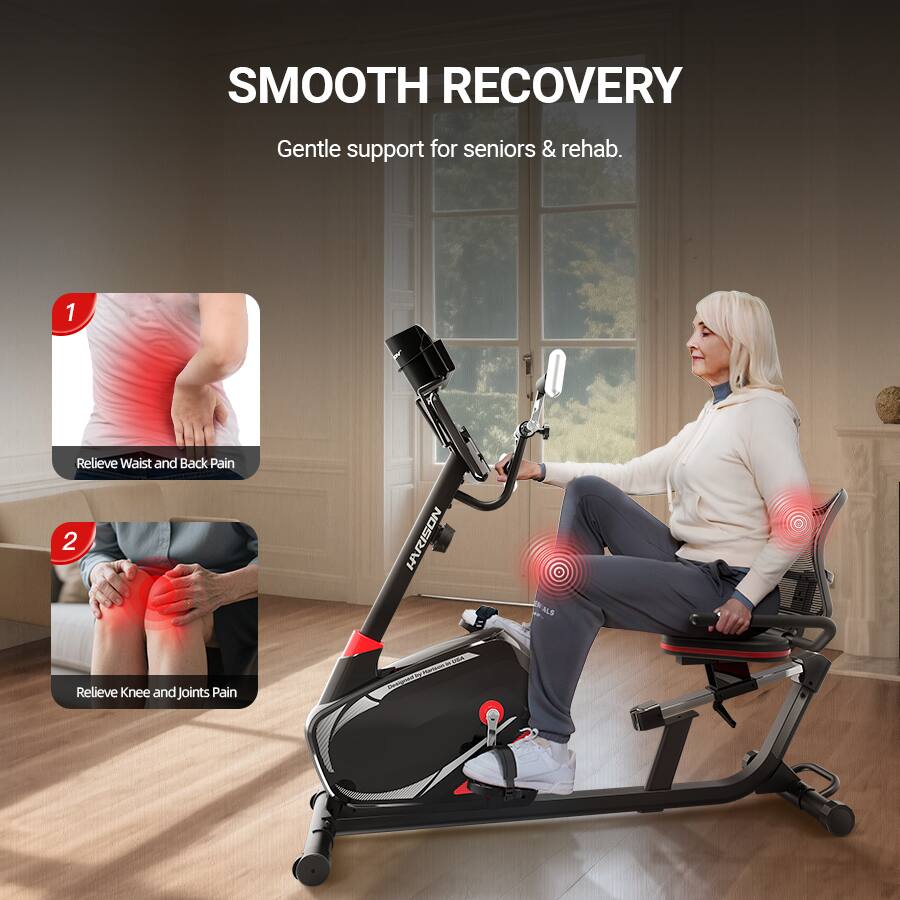 SMOOTH RECOVERY  
Gentle support for seniors & rehab.  

1. Relieve Waist and Back Pain  
2. Relieve Knee and Joints Pain