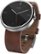 Left Zoom. Motorola - Moto 360 Smartwatch 46mm Stainless Steel - Cognac Leather.