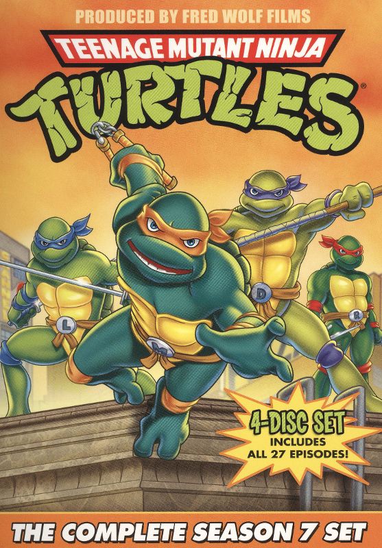 Teenage Mutant Ninja Turtles: The Complete Season 7 Set [4 Discs] [DVD]