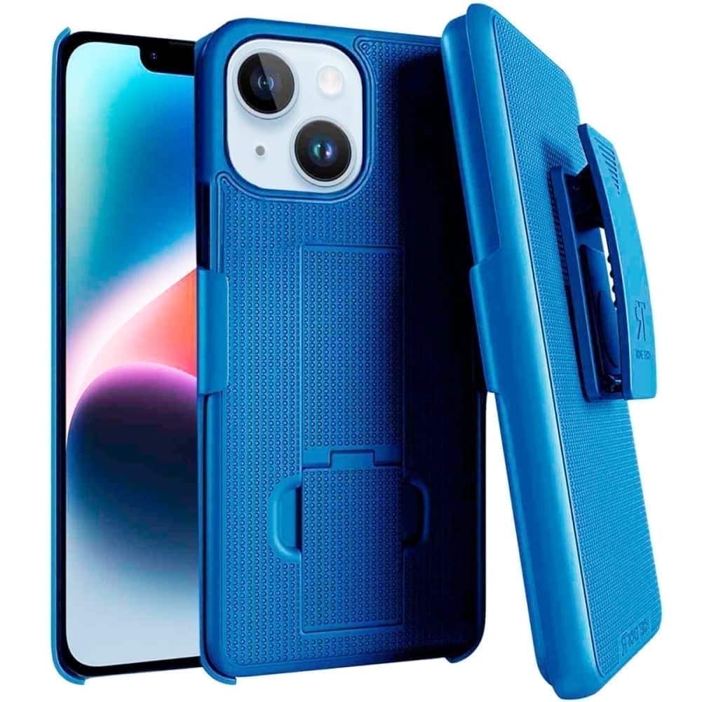 RomeTech - Rome Tech Shell Holster Case for iPhone 14 Plus - Blue