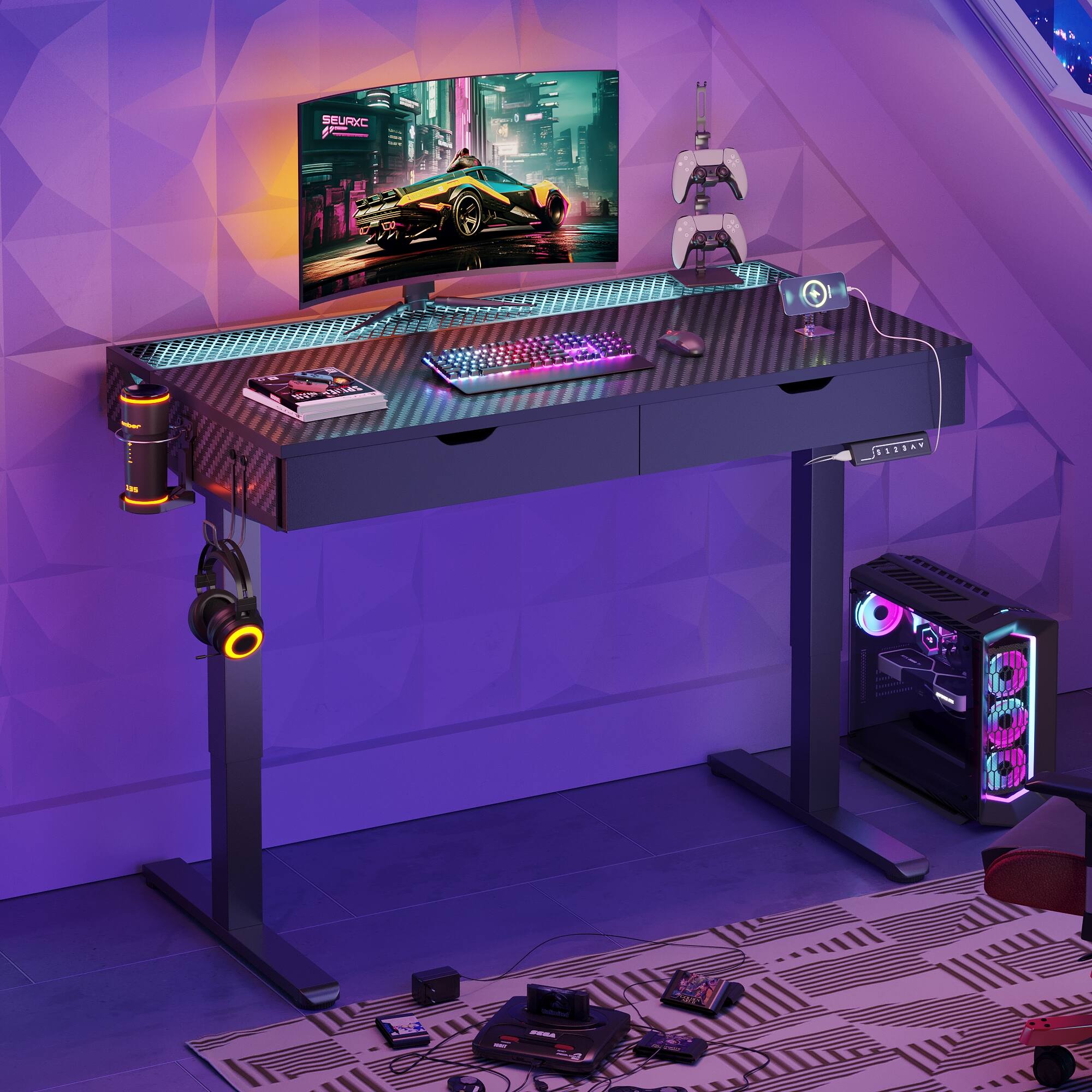 The text on the image reads "SEURXC - d re% SIRBAN TS ..". However, it is not possible to group or correct this text without more context or information about the image.