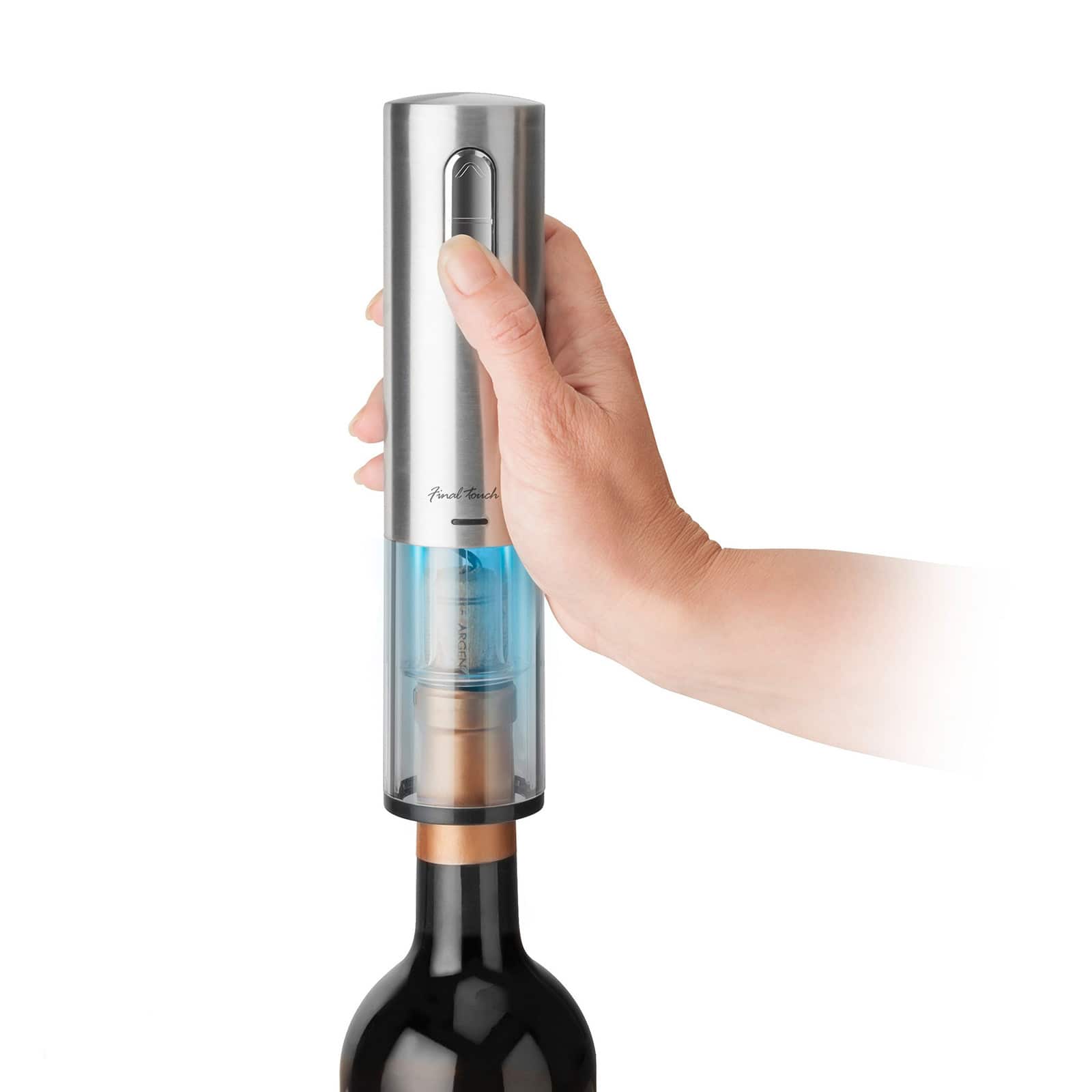 Final Touch - Lithium-Ion Electric Corkscrew - Silver price history on PriceWatchPro