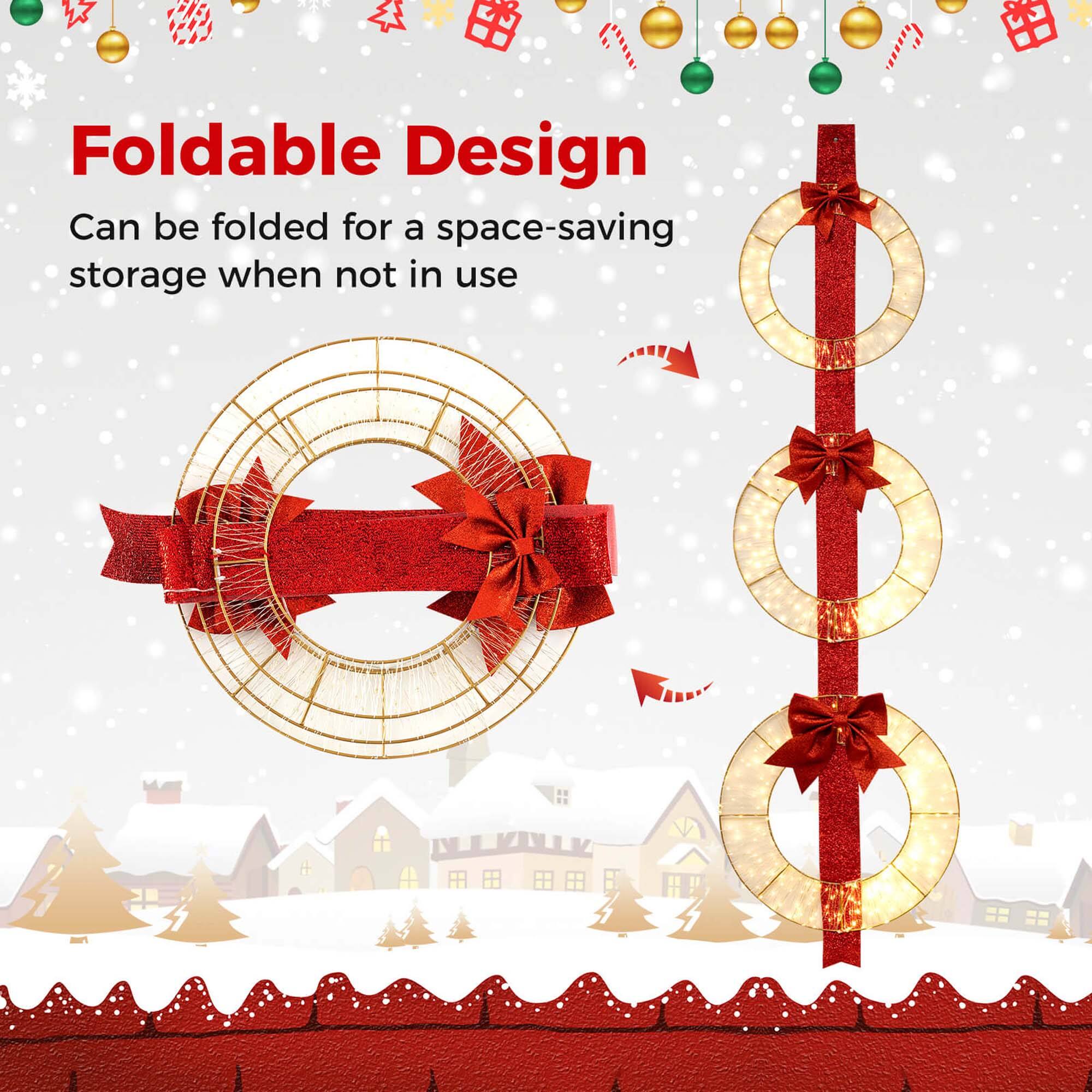 Foldable Design  
Can be folded for a space-saving storage when not in use