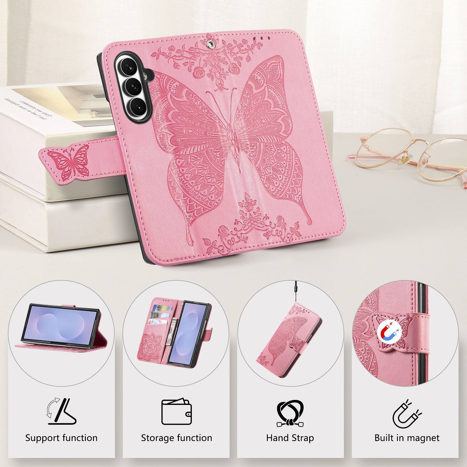 Support function  
Storage function  
Hand Strap  
Built in magnet
