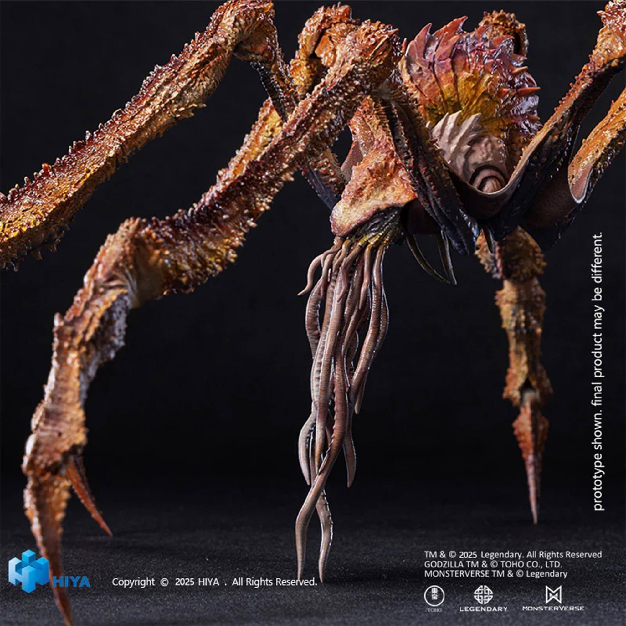 HIYA  
Copyright © 2025 HIYA. All Rights Reserved.  

different. be may product final shown. prototype TM & © 2025 Legendary. All Rights Reserved GODZILLA TM & © TOHO CO., LTD. MONSTERVERSE TM & © Legendary  
TOHO LEGENDARY MONSTERVERSE