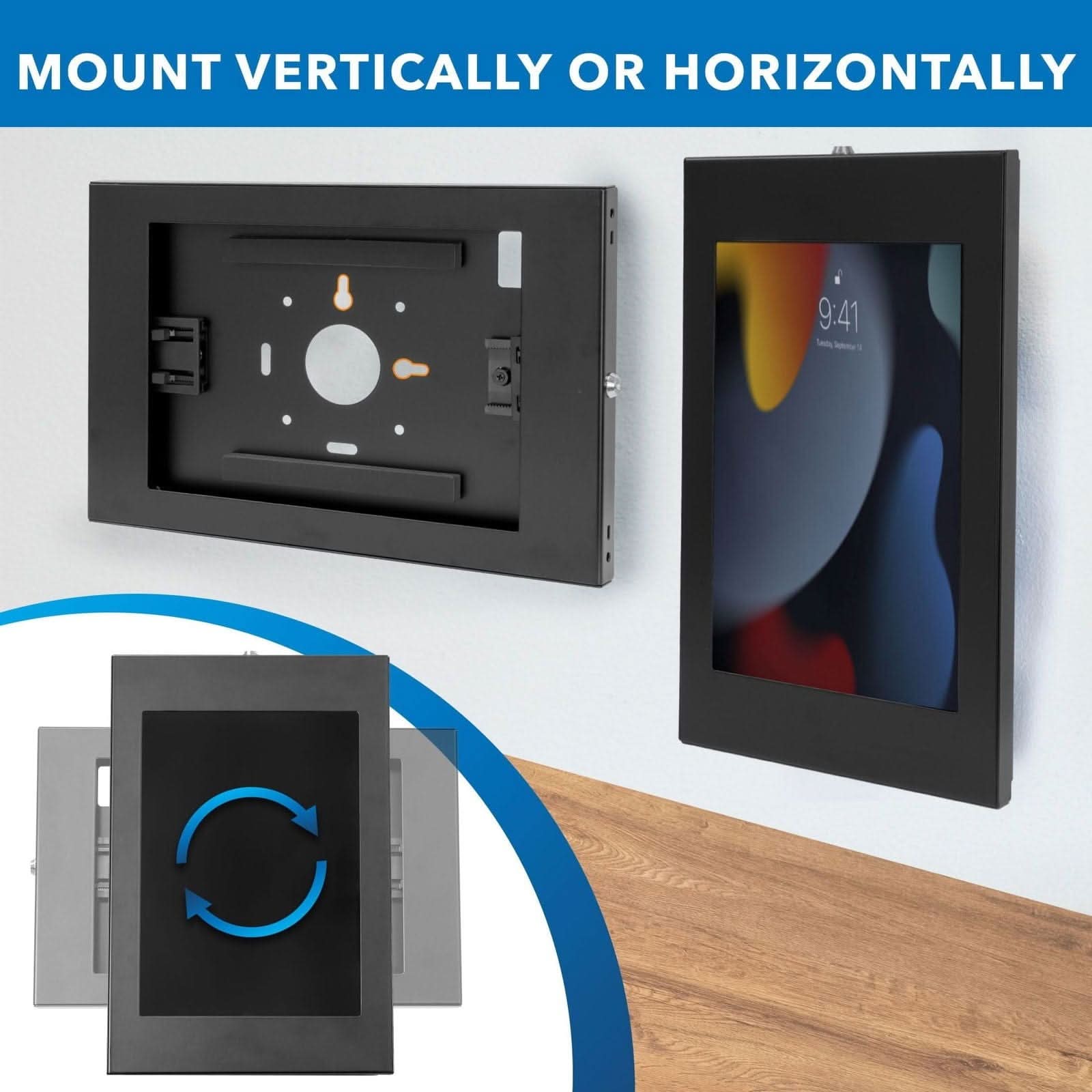 MOUNT VERTICALLY OR HORIZONTALLY