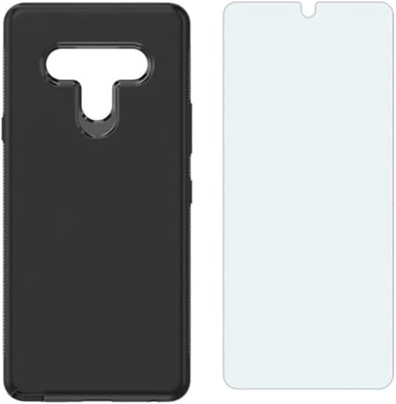 Front. Verizon - Verizon Case and blue light protector LG Stylo 6 | Color: Black - Black.