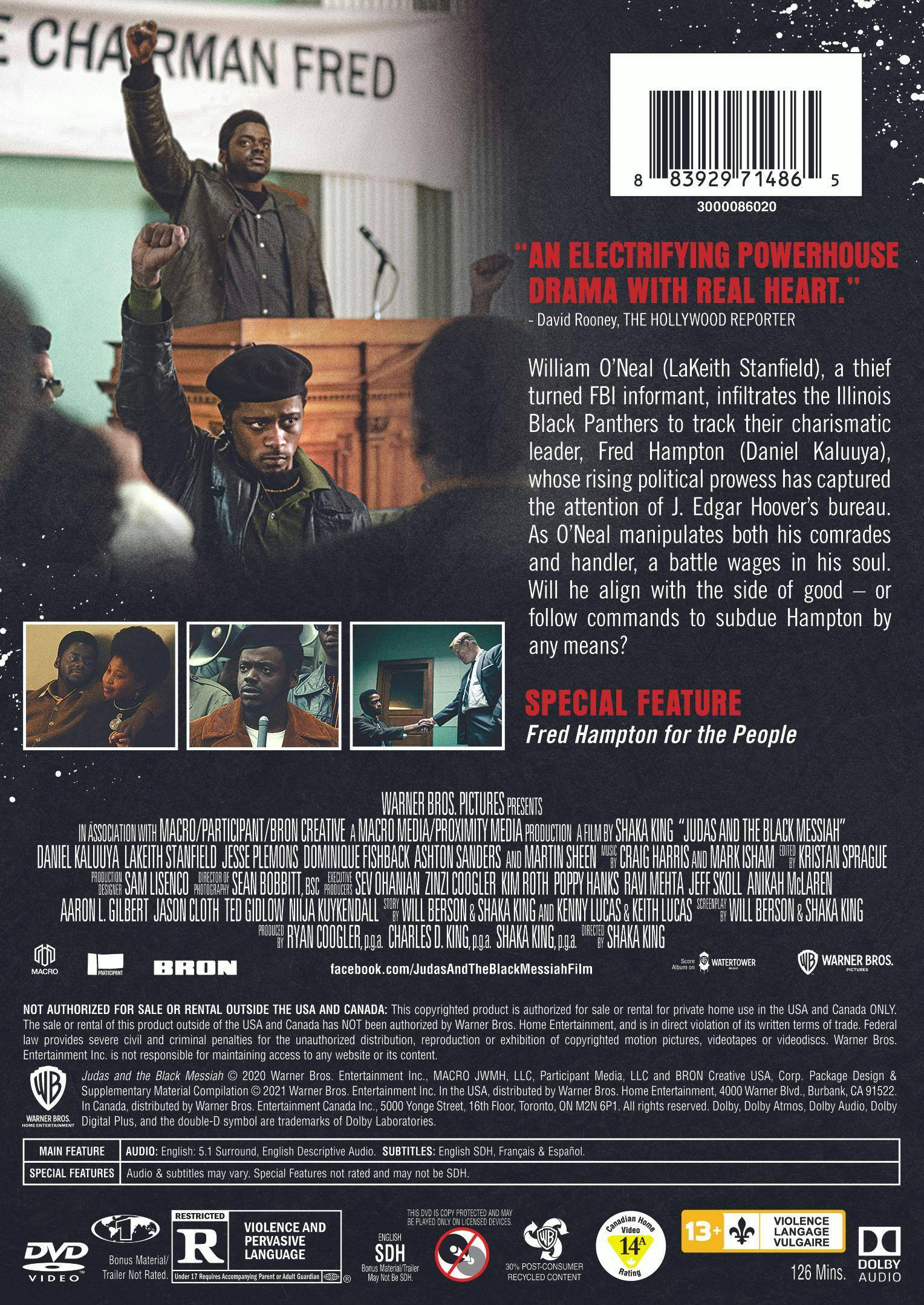 Angle. Judas and the Black Messiah [DVD].