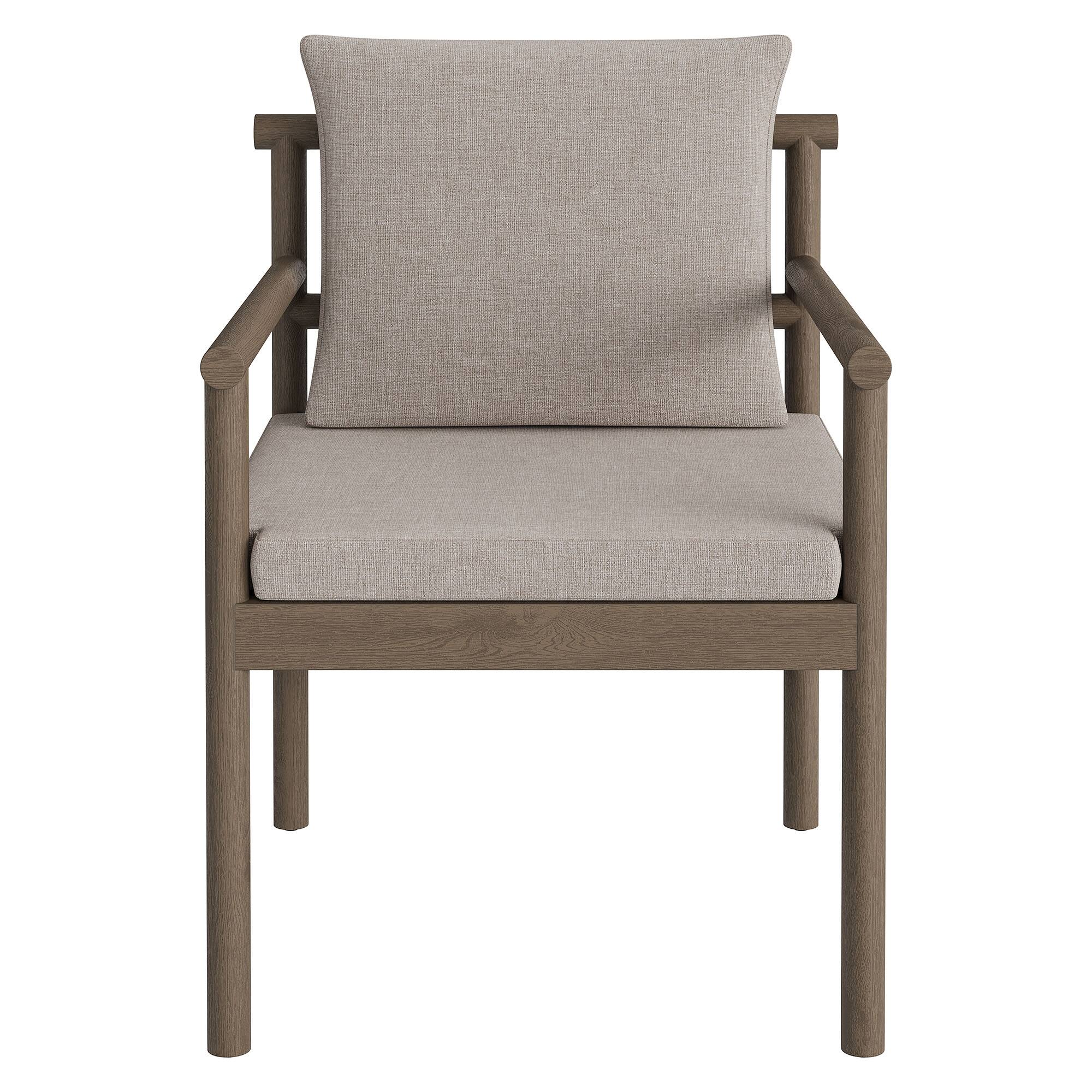 Alt View 4. Modway - Eleni Outdoor Patio Teak Wood Rope Dining Chair by Modway - 32.