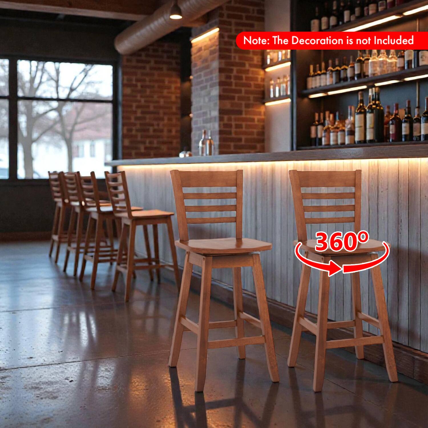 Note: The Decoration is not Included

360°