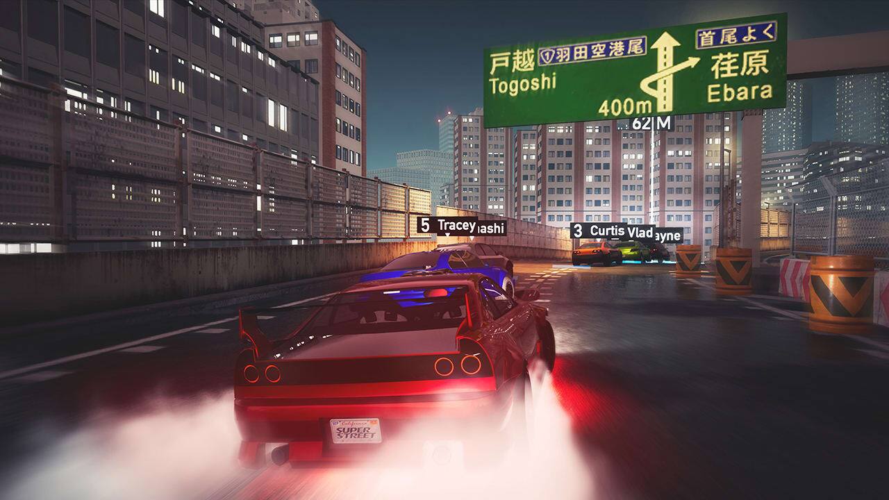 Togoshi P Ebara 400m 62 M 5 Tracey ashi 3 Curtis Vlad ayne MF C SUPER STREET