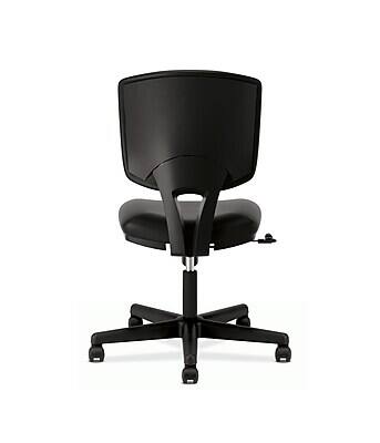 Alt View 1. HON - HON Volt Leather Task Chair, Black (HON5701SB11T) - Black.