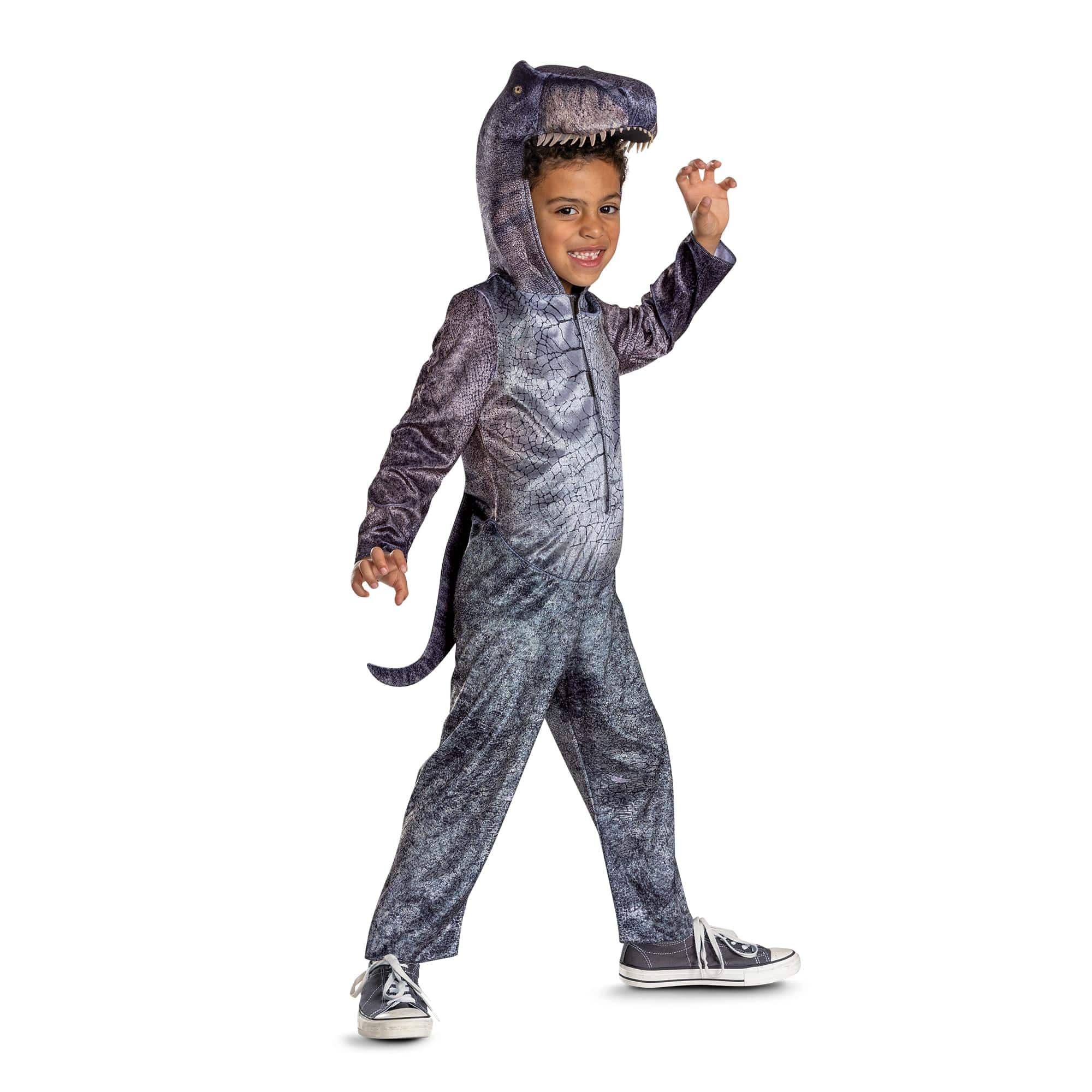 Disguise - Jurassic World Saga T-Rex Classic Child Costume | Small 4-6 - Multi-Colored