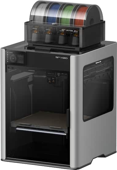 Bambu Lab - H2D AMS Combo 3D Printer - Silver