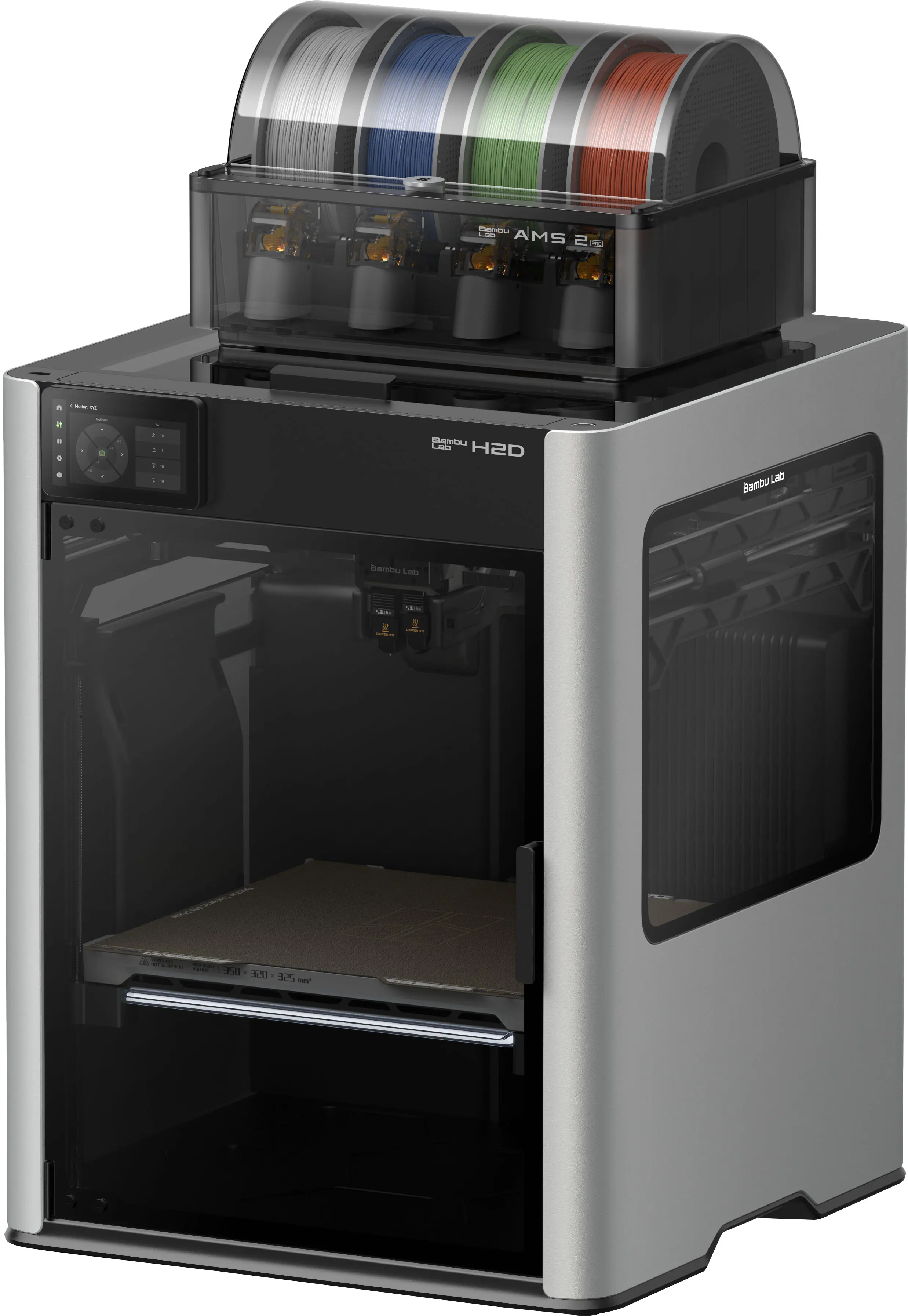 Bambu Lab - H2D AMS Combo 3D Printer - Silver