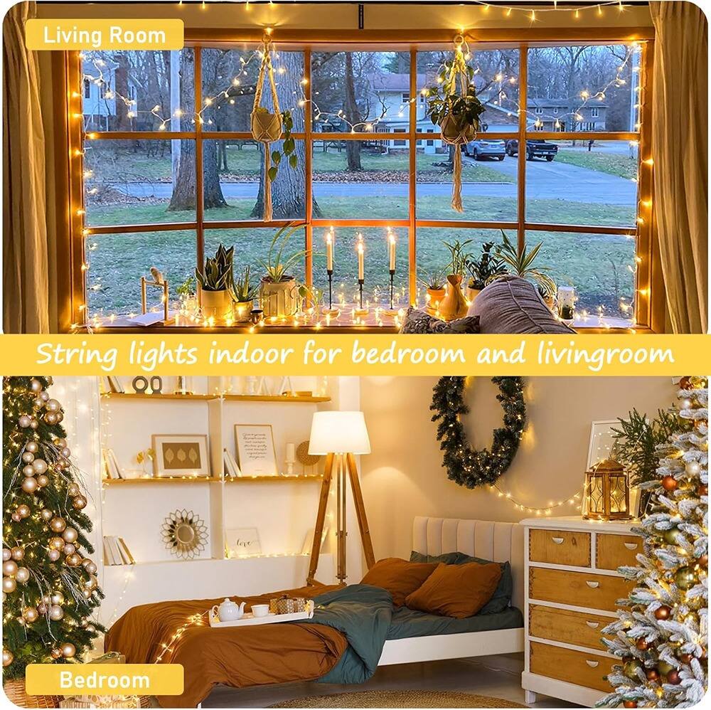 Living Room

String lights indoor for bedroom and livingroom

Bedroom