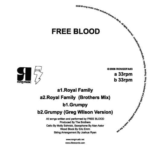Free Blood - Royal Family   - VINYL LP price history on PriceWatchPro