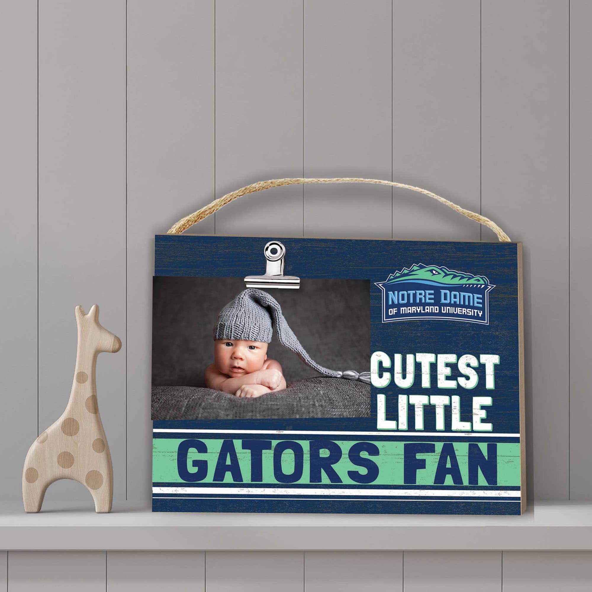 NOTRE DAME OF MARYLAND UNIVERSITY  
CUTEST LITTLE GATORS FAN