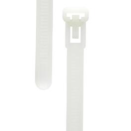 Grizzly Supply - 14" 50lb Releasable Cable Tie 25/bag - Natural