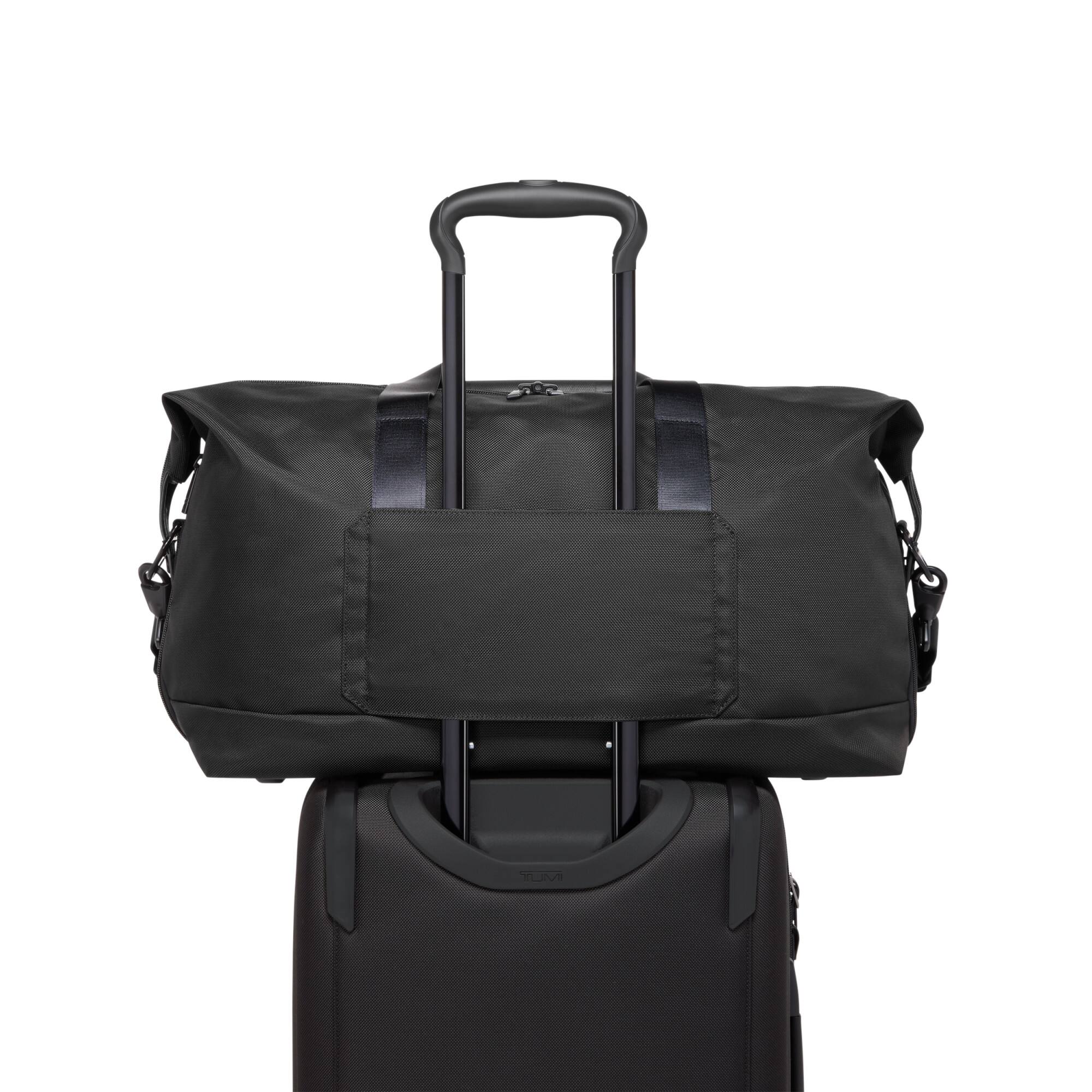 Alt View 2. TUMI - Alpha Double Expansion Duffel Bag - Black.