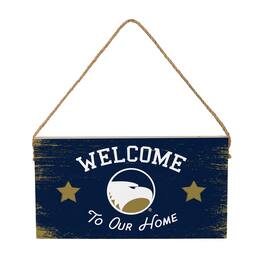 Evergreen Enterprises - Georgia Southern Eagles 6" x 11" Welcome Home Wood Wall Sign with Rope Hanger - Multicolor