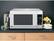 Alt View 13. GE - 1.6 Cu. Ft. Full-Size Microwave - Stainless steel.