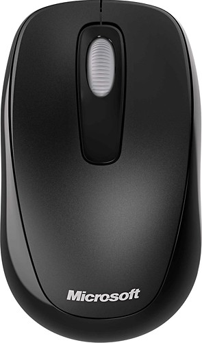  Microsoft - Wireless Mobile Mouse 1100 - Black