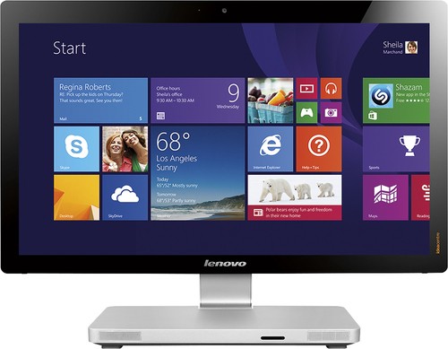  Lenovo - IdeaCentre 23&quot; Touch-Screen All-In-One Computer - Intel Core i3 - 6GB Memory - 1TB Hard Drive