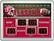 Front Standard. Team Sports America - Alabama Crimson Tide Scoreboard Clock.