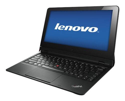 Front Standard. Lenovo - ThinkPad Helix Ultrabook 2-in-1 11.6" Laptop - 4GB Memory - 180GB Solid State Drive - Black.