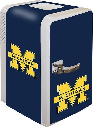 Angle Standard. Boelter - Michigan Wolverines Portable Party Fridge.