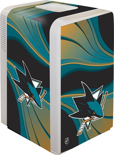 Angle Standard. Boelter - San Jose Sharks Portable Party Fridge.