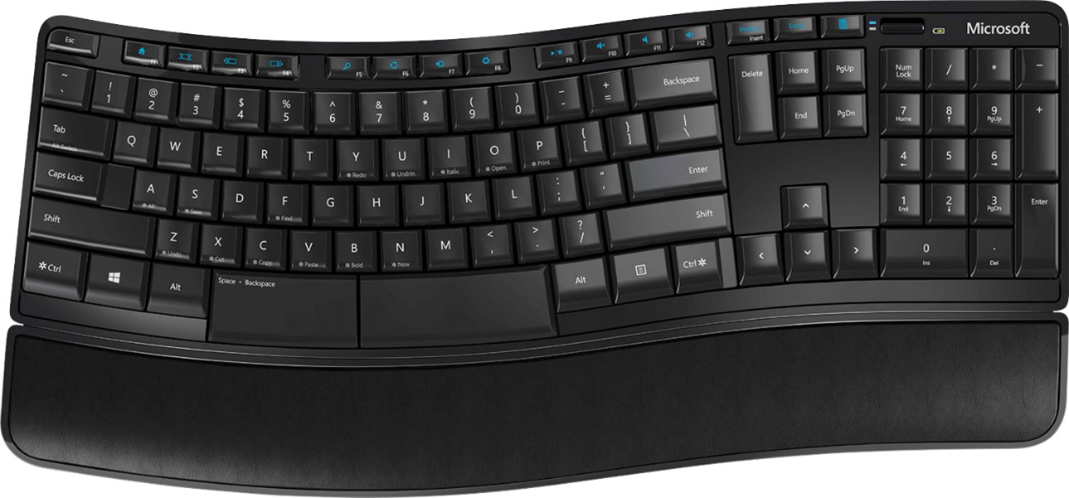 Angle View: Logitech - MX Keys Full-size Wireless Bluetooth Membrane Keyboard for Mac with Smart Illumination - Space Gray