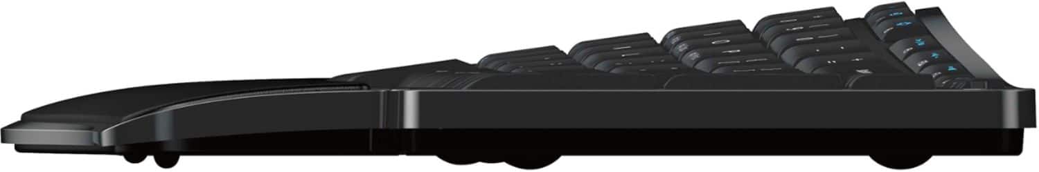 Alt View 12. Microsoft - Ergonomic Full-size Wireless Sculpt Comfort Desktop USB Keyboard and Mouse Bundle - Black.