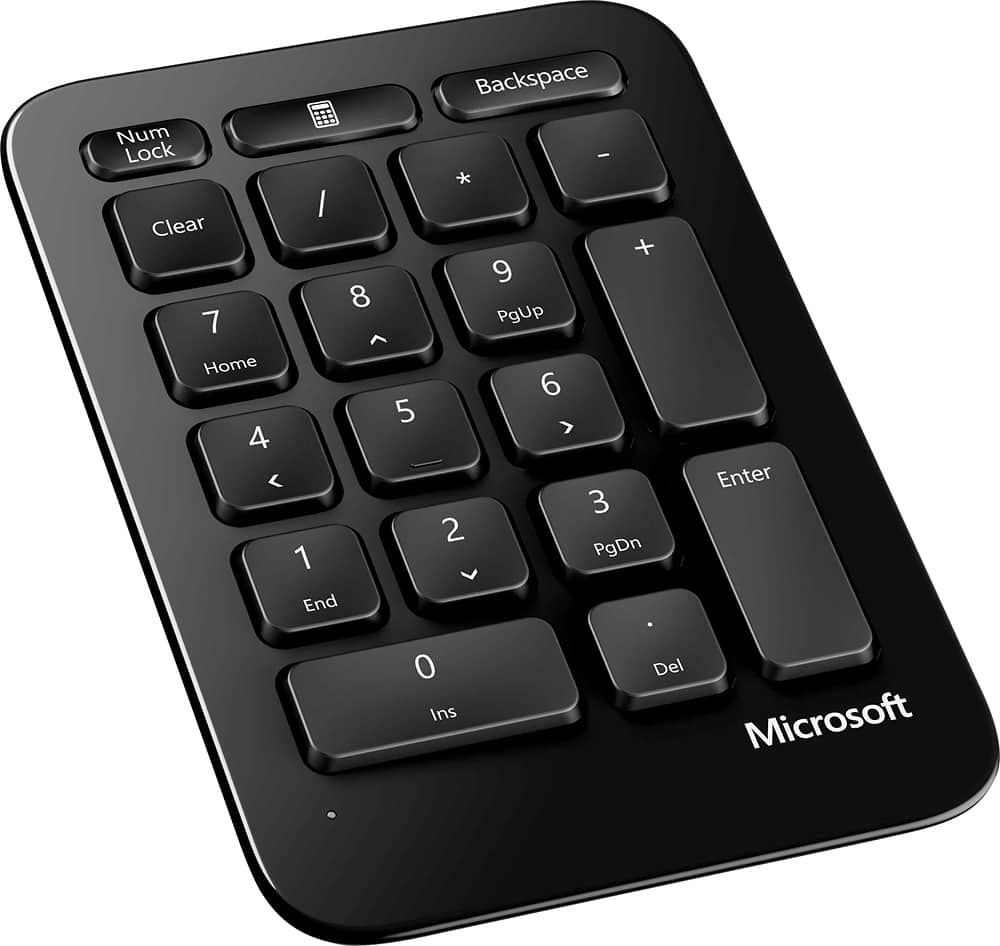 Alt View 15. Microsoft - Sculpt Desktop Ergonomic Full-size Wireless USB Keyboard and Mouse Bundle - Black.
