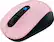 Front. Microsoft - Sculpt Mobile Wireless Mouse - Orchid Pink.