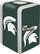 Angle Standard. Boelter - Michigan State Spartans Portable Party Fridge.