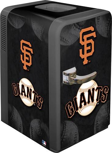 Angle Standard. Boelter - San Francisco Giants Portable Party Fridge.