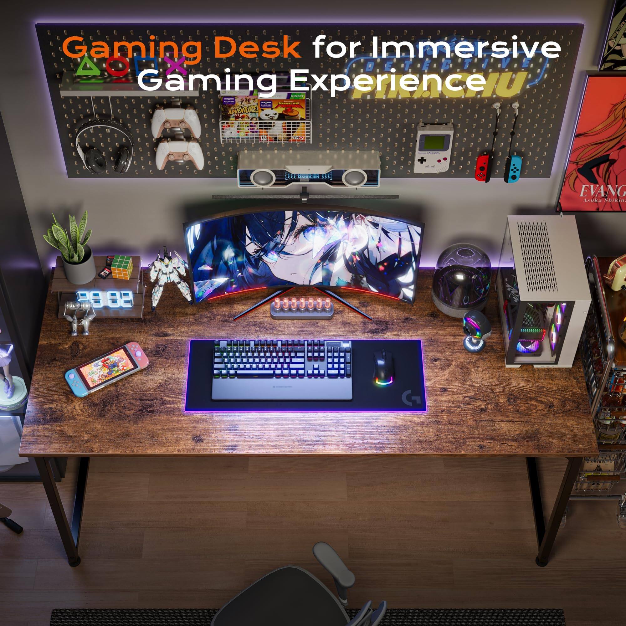 Gaming Desk for Immersive Gaming Experience