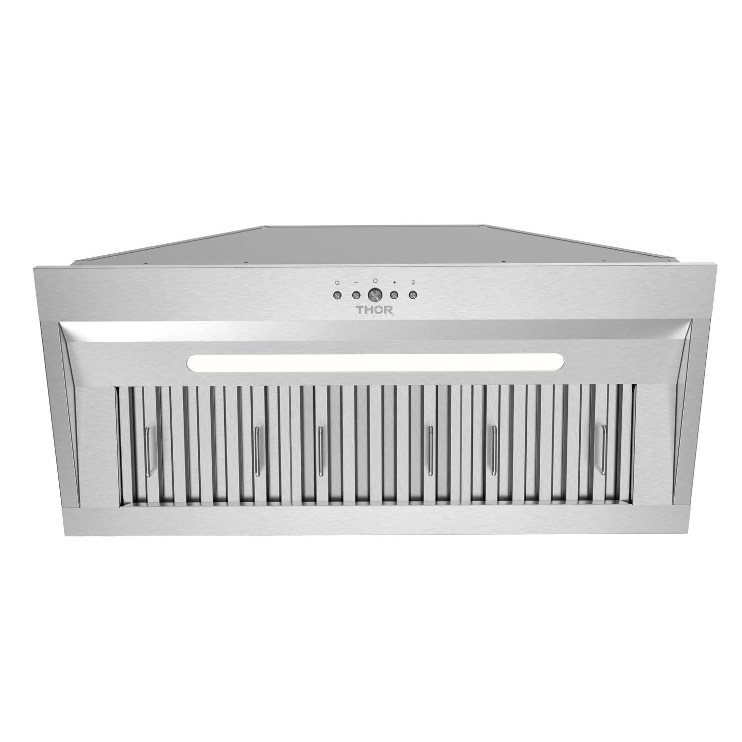 Back. Thor Kitchen - 34 Inch Convertible Range Hood Insert in Stainless Steel - Stainless steel.