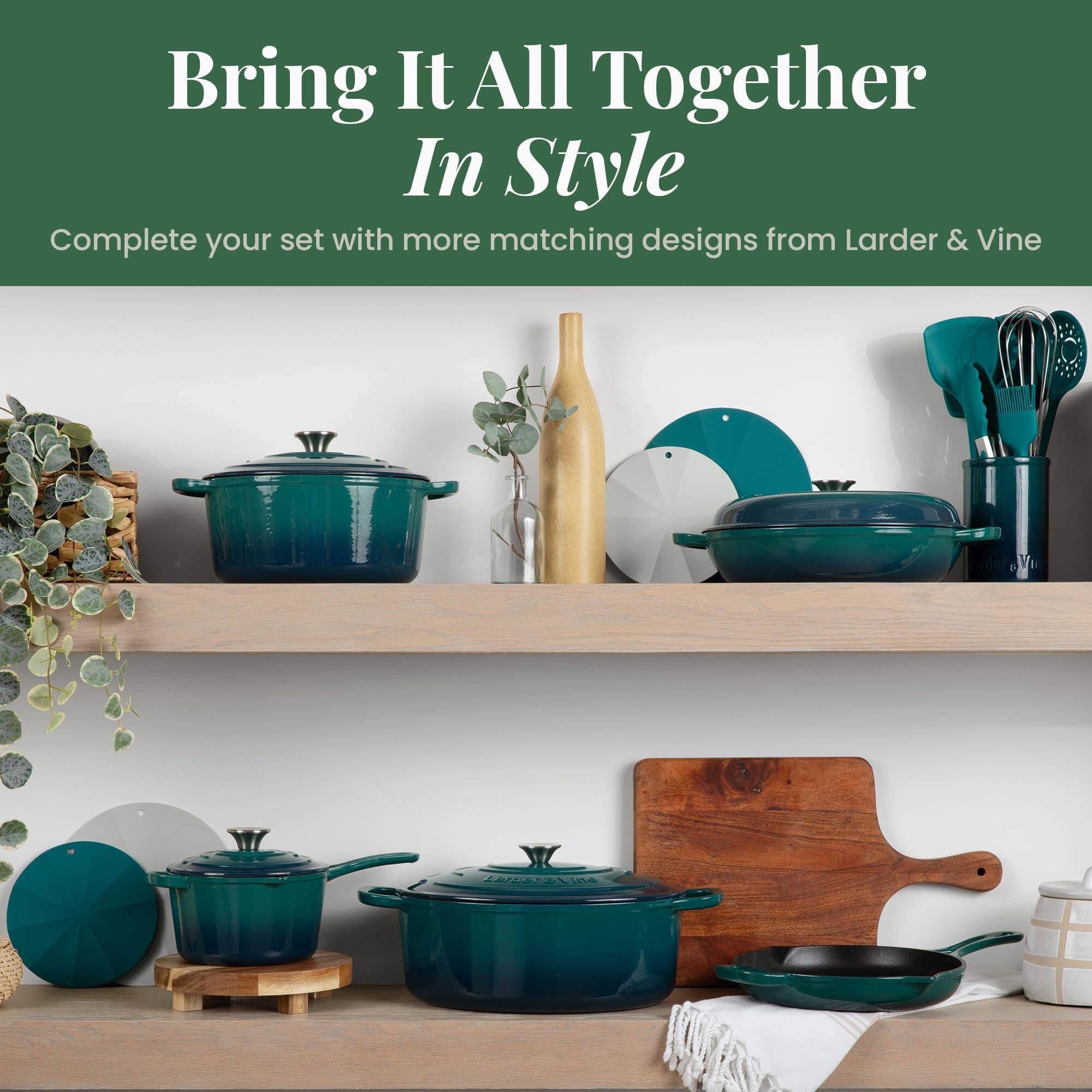 Bring It All Together In Style  
Complete your set with more matching designs from Larder & Vine