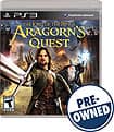 Front. WB Games - The Lord of the Rings: Aragorn's Quest — PRE-OWNED.