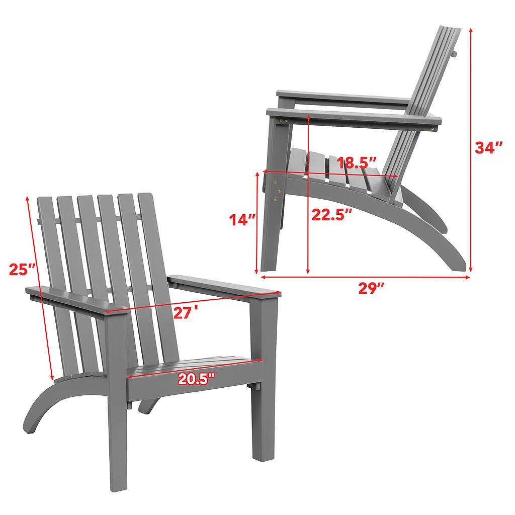 18.5"  
22.5"  
29"  
34"  
14"  
20.5"  
25"  
27"